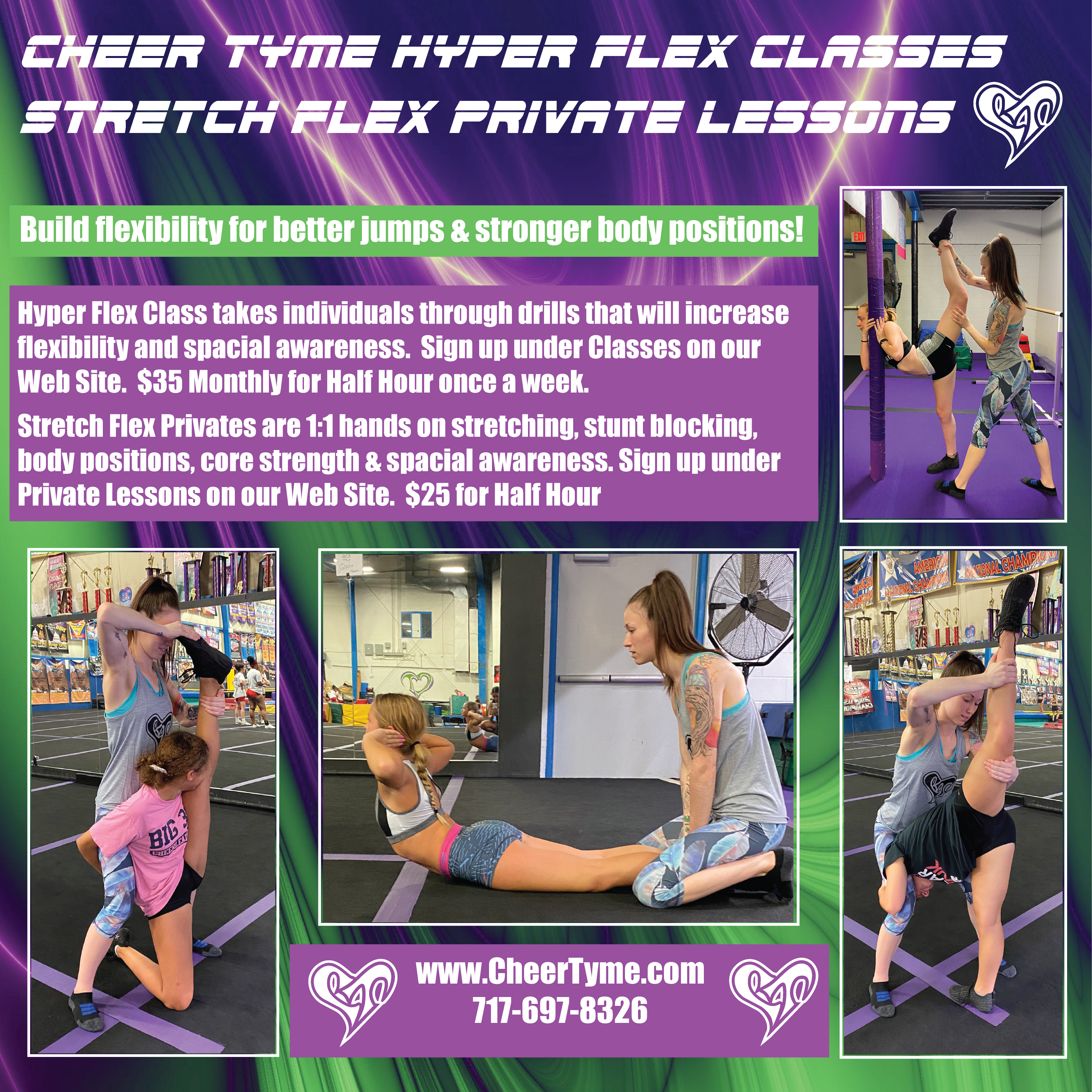 Hyper Flex Classes and Stretch Flex Privates