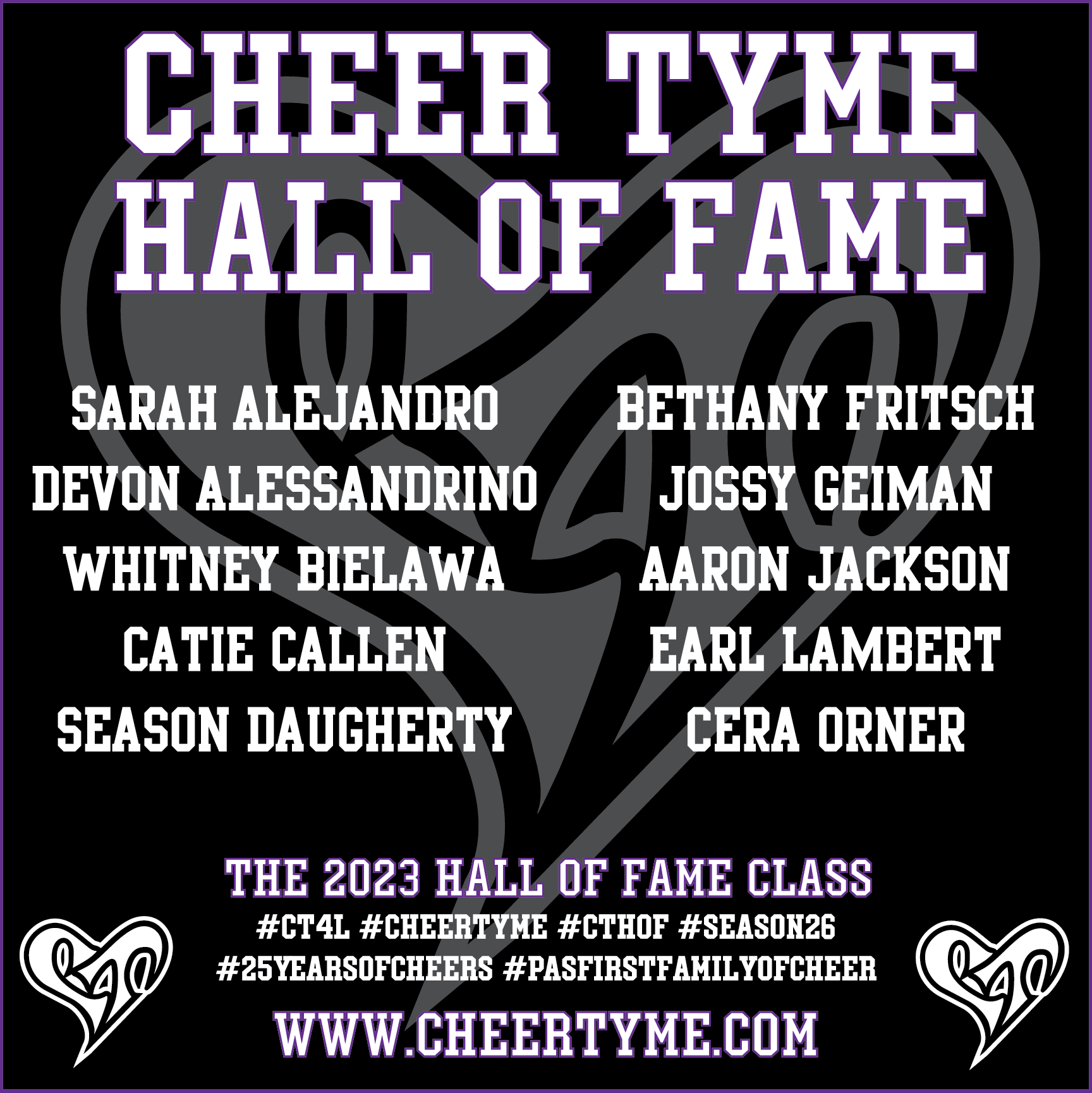 Congratulation 2023 Hall Of Fame Inductees